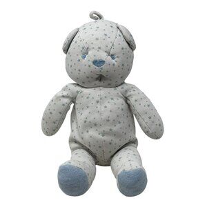 AMY COE Blossom Teddy Bear Blue Stars Heart Nose 10" Plush Target